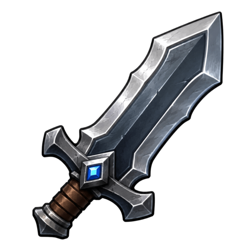 Steel sword tile